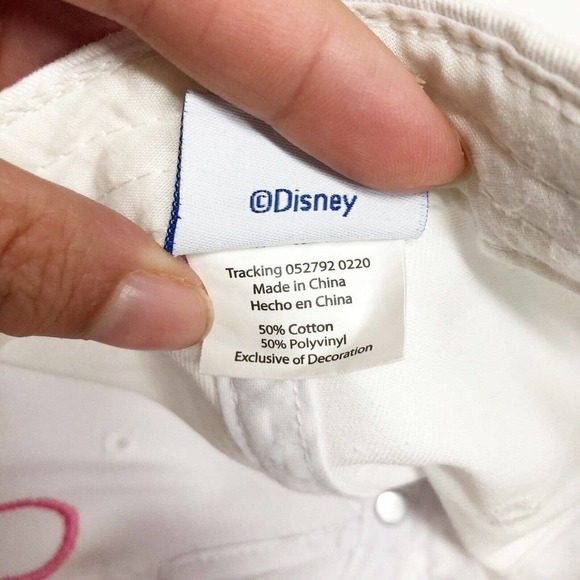 Disney Youth Pink Shimmer Mickey Minnie Mouse Baseball Cap - Picture 12 of 12